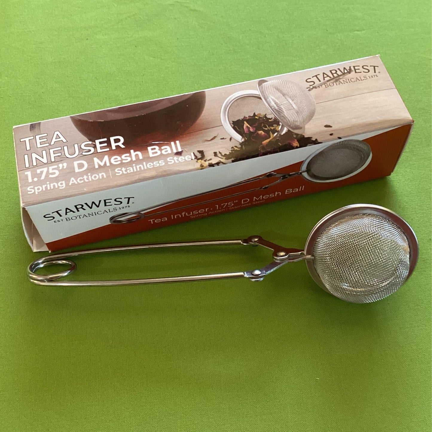 Tea infuser, 2” Mesh Stainless Steel Spoon
