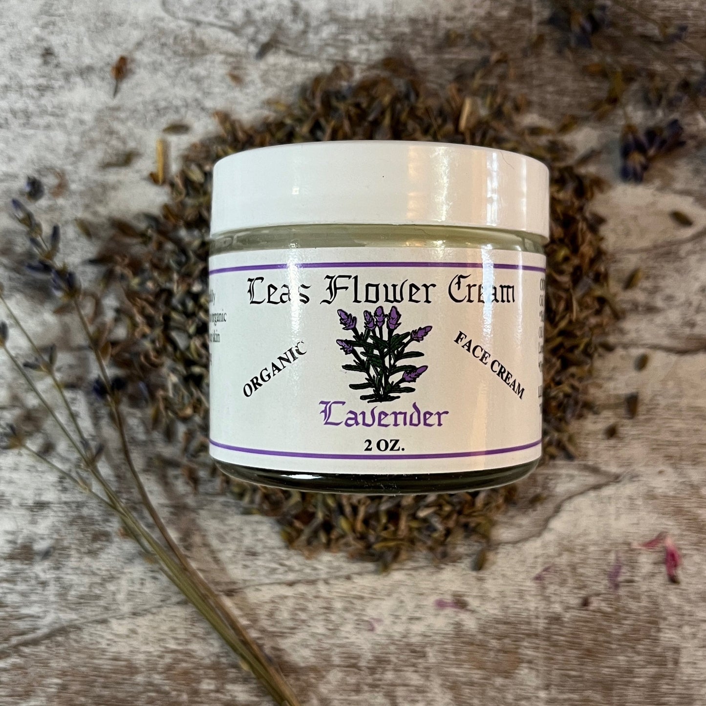 Lea's Lavender Flower cream