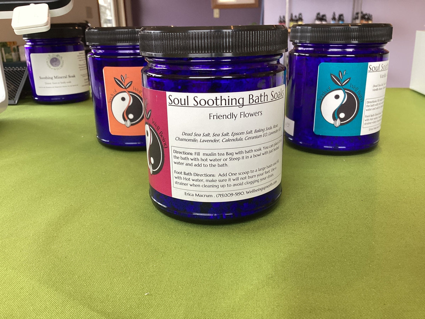 Soul Soothing Friendly Flowers Bath Soak