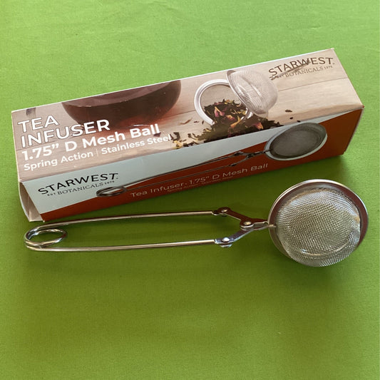 Tea infuser, 2” Mesh Stainless Steel Spoon