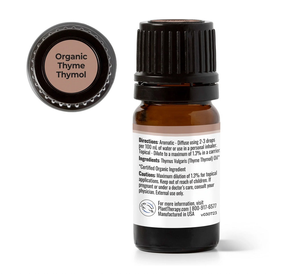 Organic Thyme Thymol Essential Oil