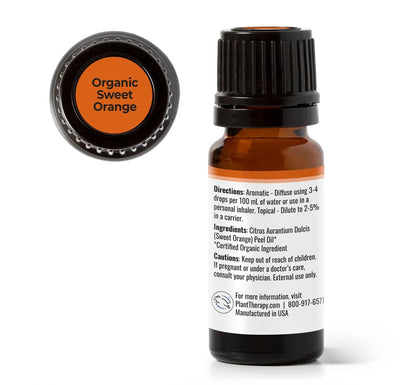 Sweet Orange Essential Oil, Organic