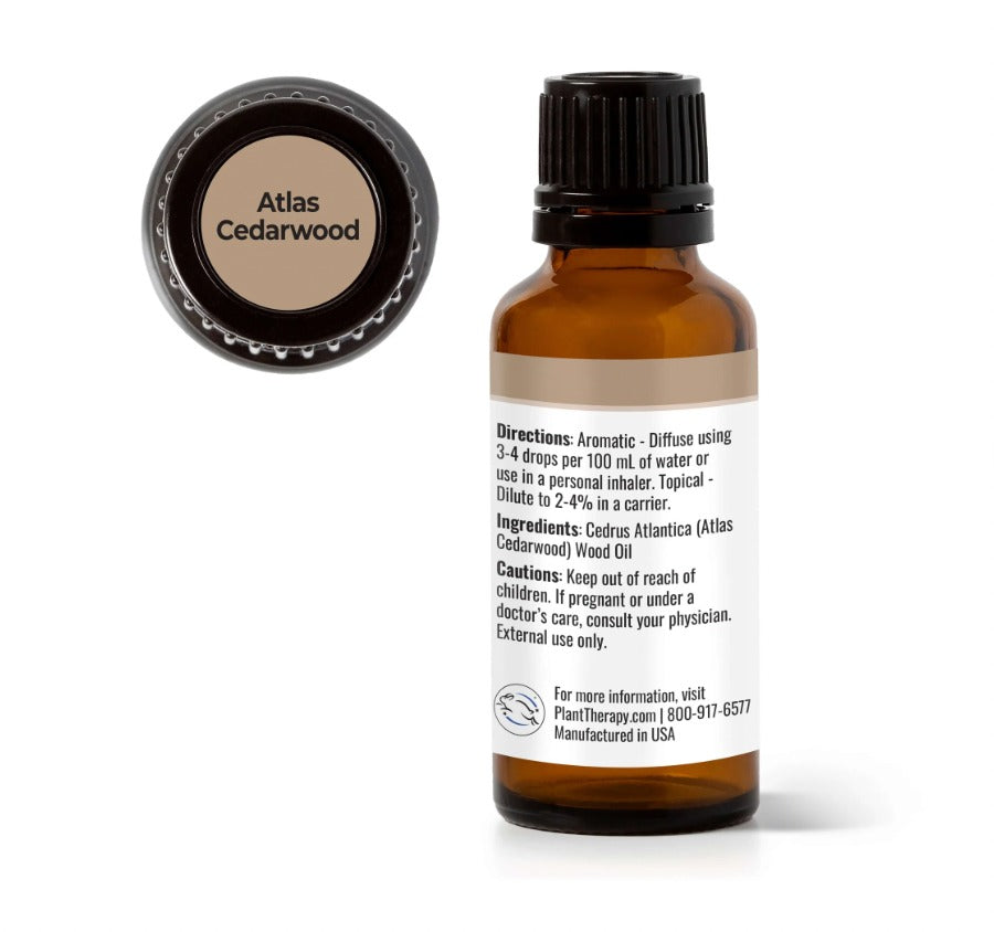 Organic Atlas Cedarwood Essential Oil