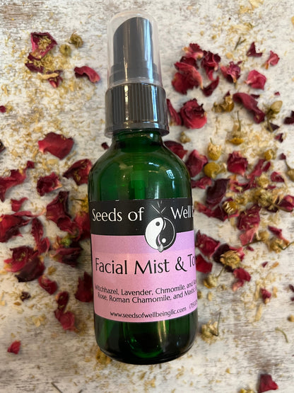 Herbal Face Mist and Toner