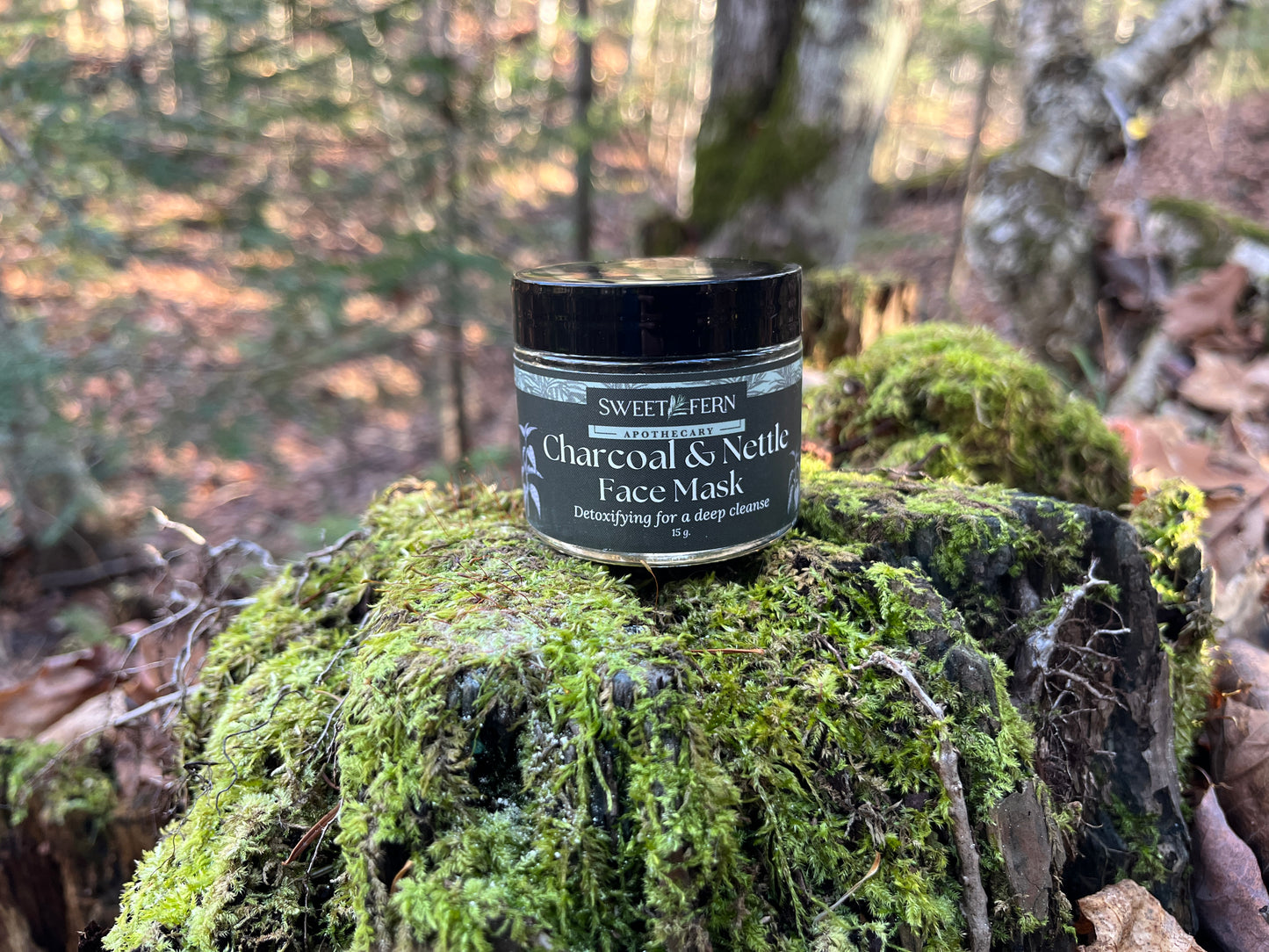 Charcoal & Nettle Detoxifying Face Mask