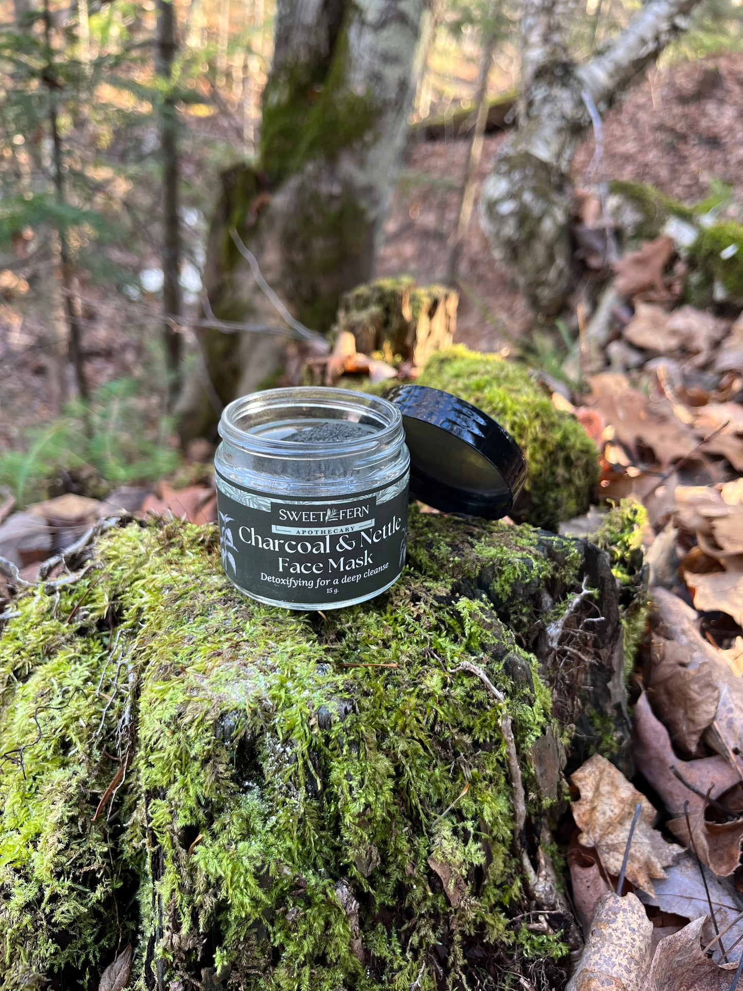 Charcoal & Nettle Detoxifying Face Mask