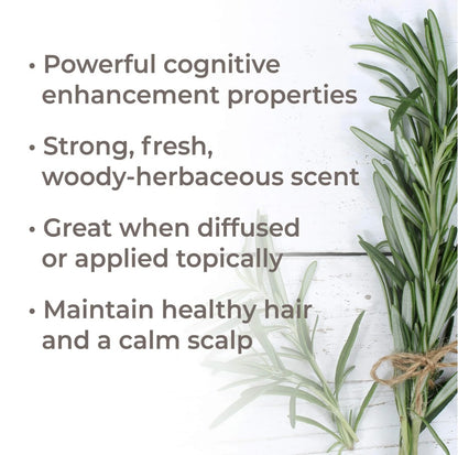Rosemary 1,8-Cinole Essential Oil, Organic