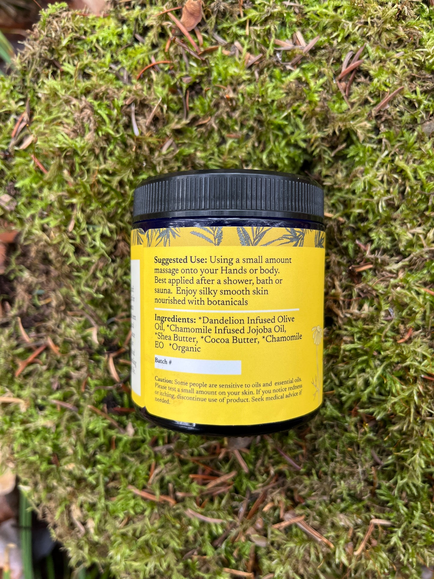 Dandelion and Chamomile Body Butter