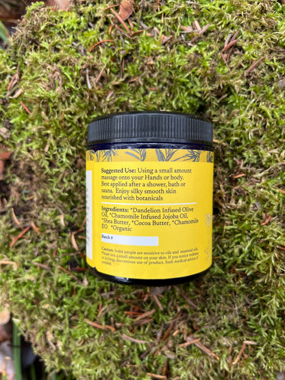 Dandelion and Chamomile Body Butter