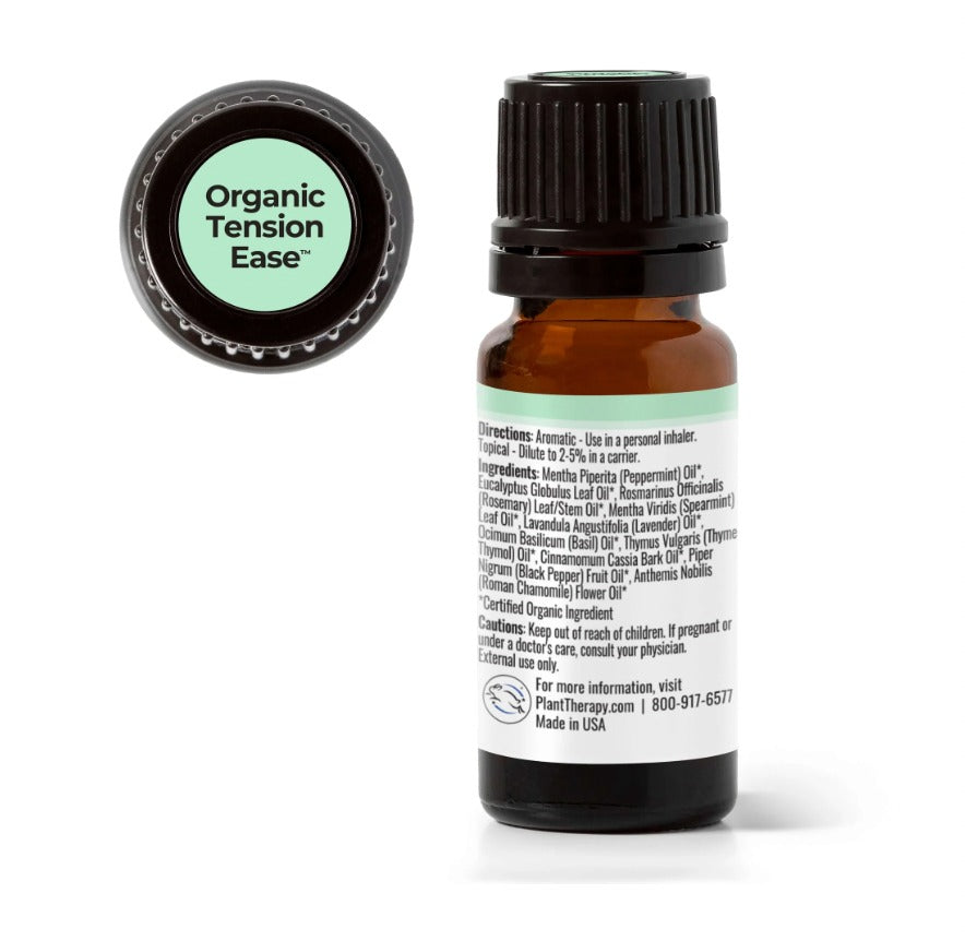 Tension Ease Essential Oil Blend, Organic