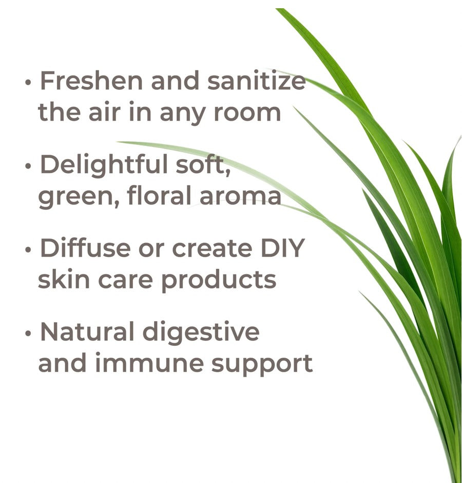 Palmarosa Essential Oil, Organic
