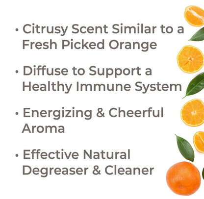 Sweet Orange Essential Oil, Organic
