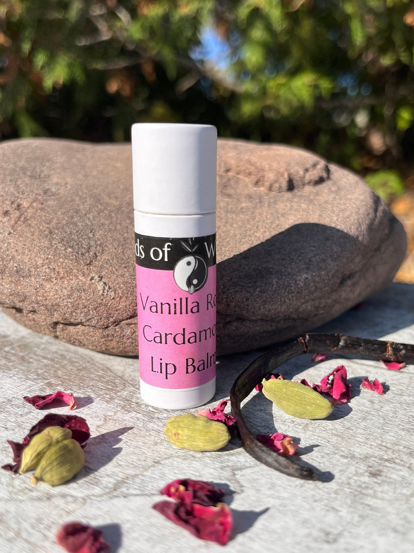 Vanilla Rose Cardamom Lip balm