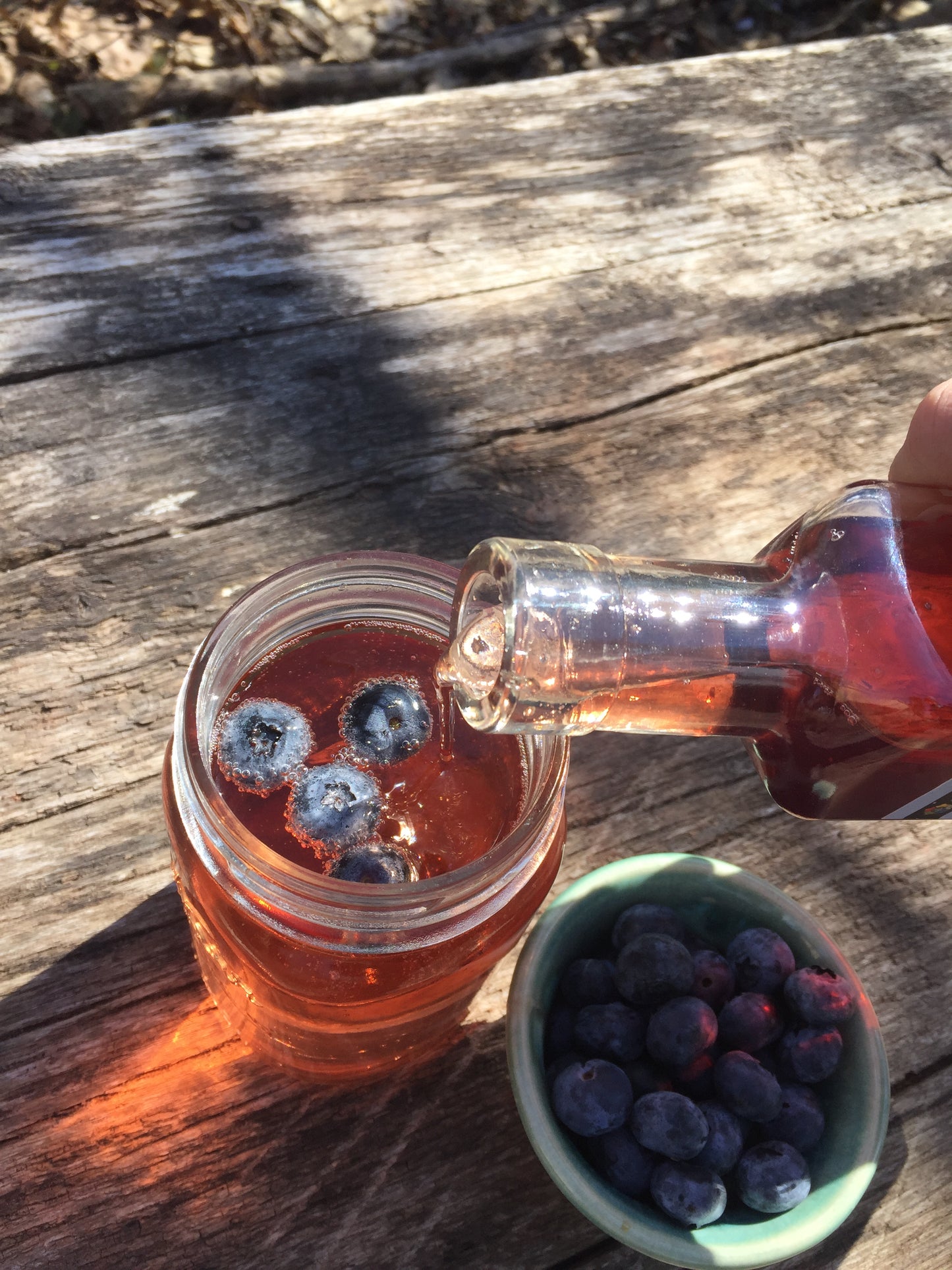 Blueberry Elderflower Shrub