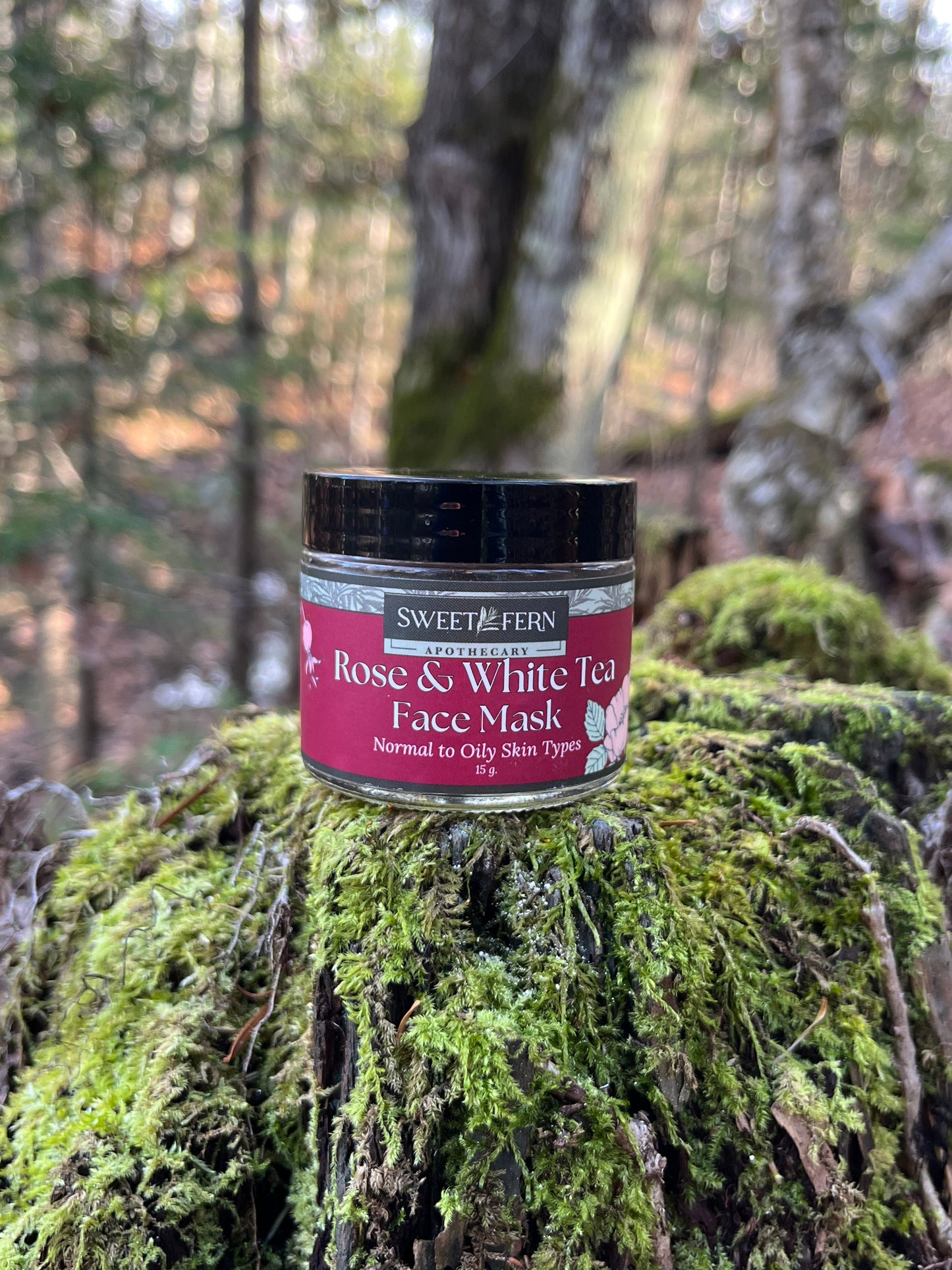 Rose & White Tea  Face Mask