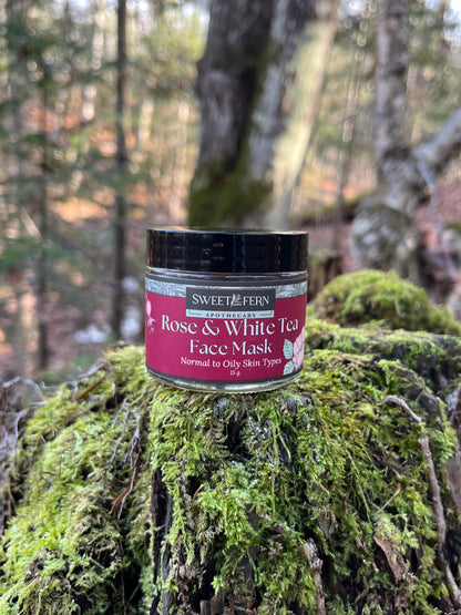 Rose & White Tea  Face Mask