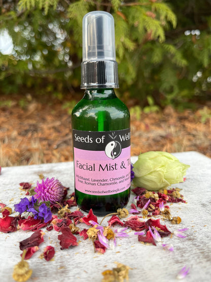 Herbal Face Mist and Toner