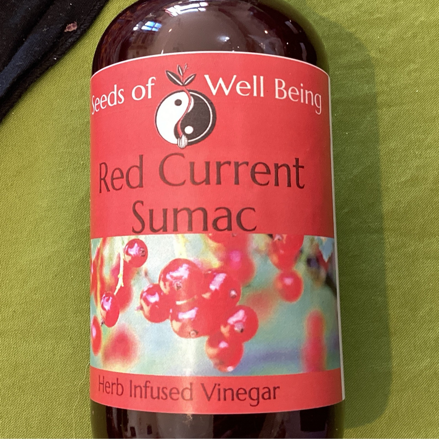Red Current Sumac Botanically Infused Vinegar